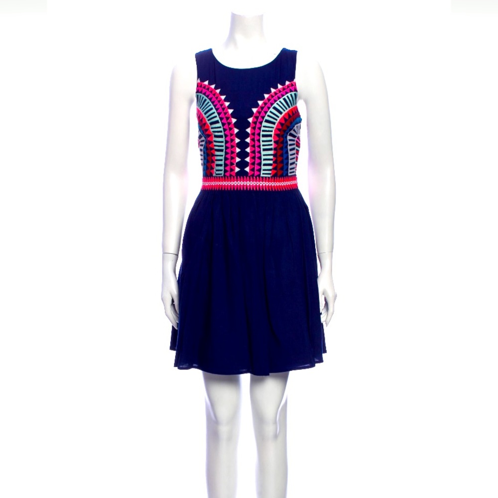Mara Hoffman Embroidered Dress 0 xs